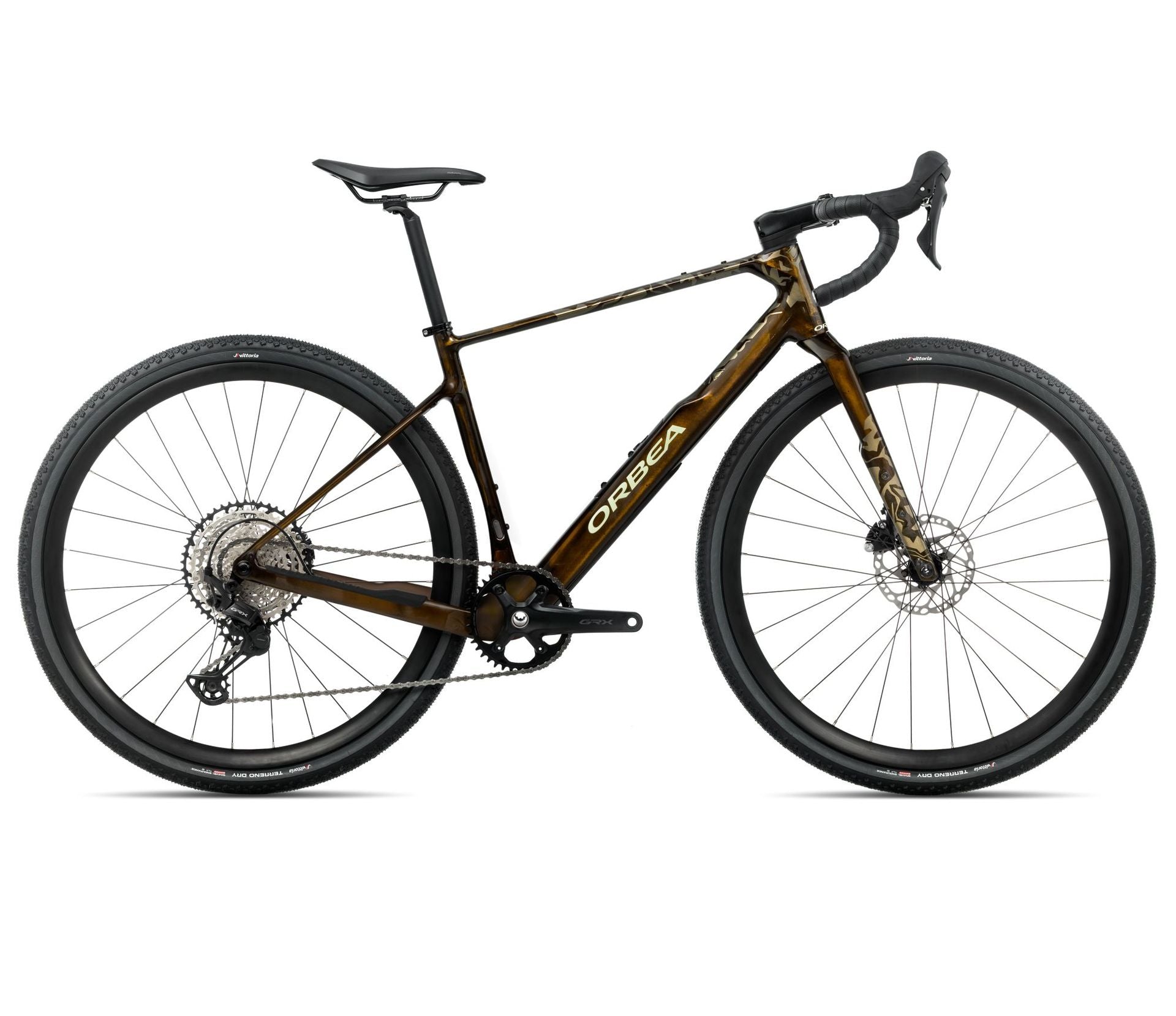 TERRA M30TEAM 1X L Caramel Carbon View (Gloss)