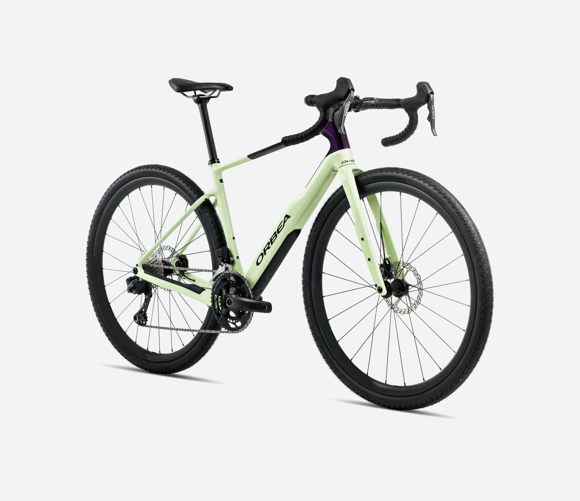 Orbea TERRA M31eTEAM 1X Acid Gum - Fantasy Purple Carbon View (Gloss)
