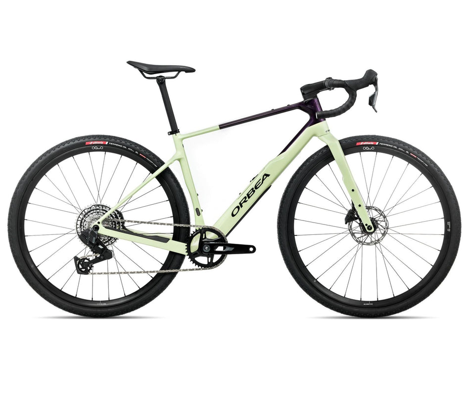 Orbea TERRA M31eTEAM 1X Acid Gum - Fantasy Purple Carbon View (Gloss)