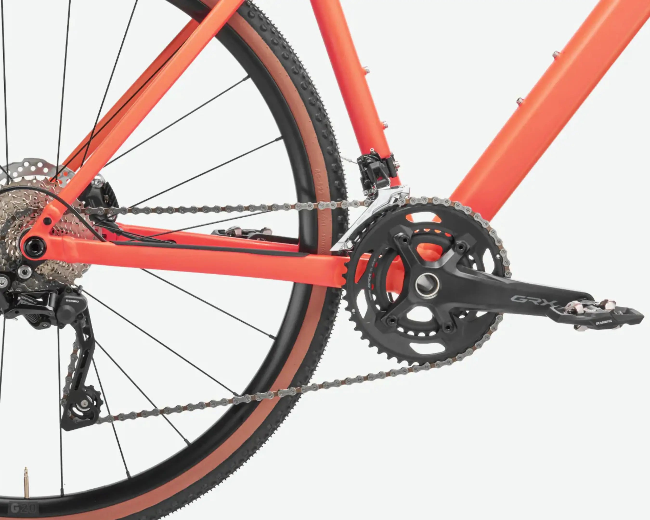 gravel bike herren rose Rose Blend Gravel matt salmon (TESTBIKE)