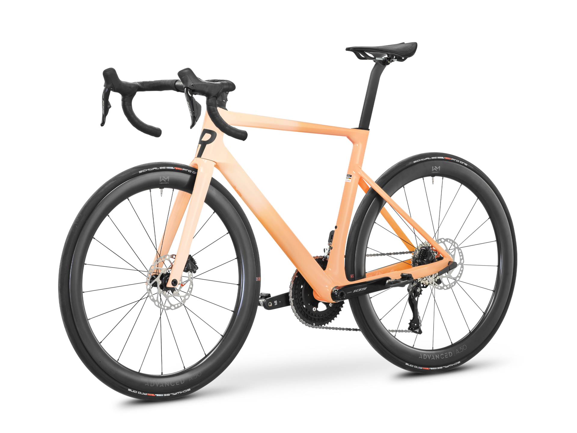 Rose XLITE 04 105 Di2 Advanced Grapefruit Paloma (TESTBIKE)