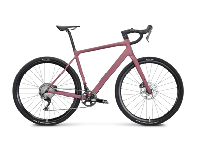 neues rose gravel bike Rose Backroad AL Plus GRX RX810 wild berry (TESTBIKE)