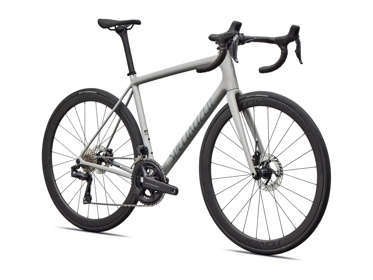 Specialized Aethos 2 Expert Di2 Gloss Dolomite Metallic / Blue Pearl Over Shadow Silver