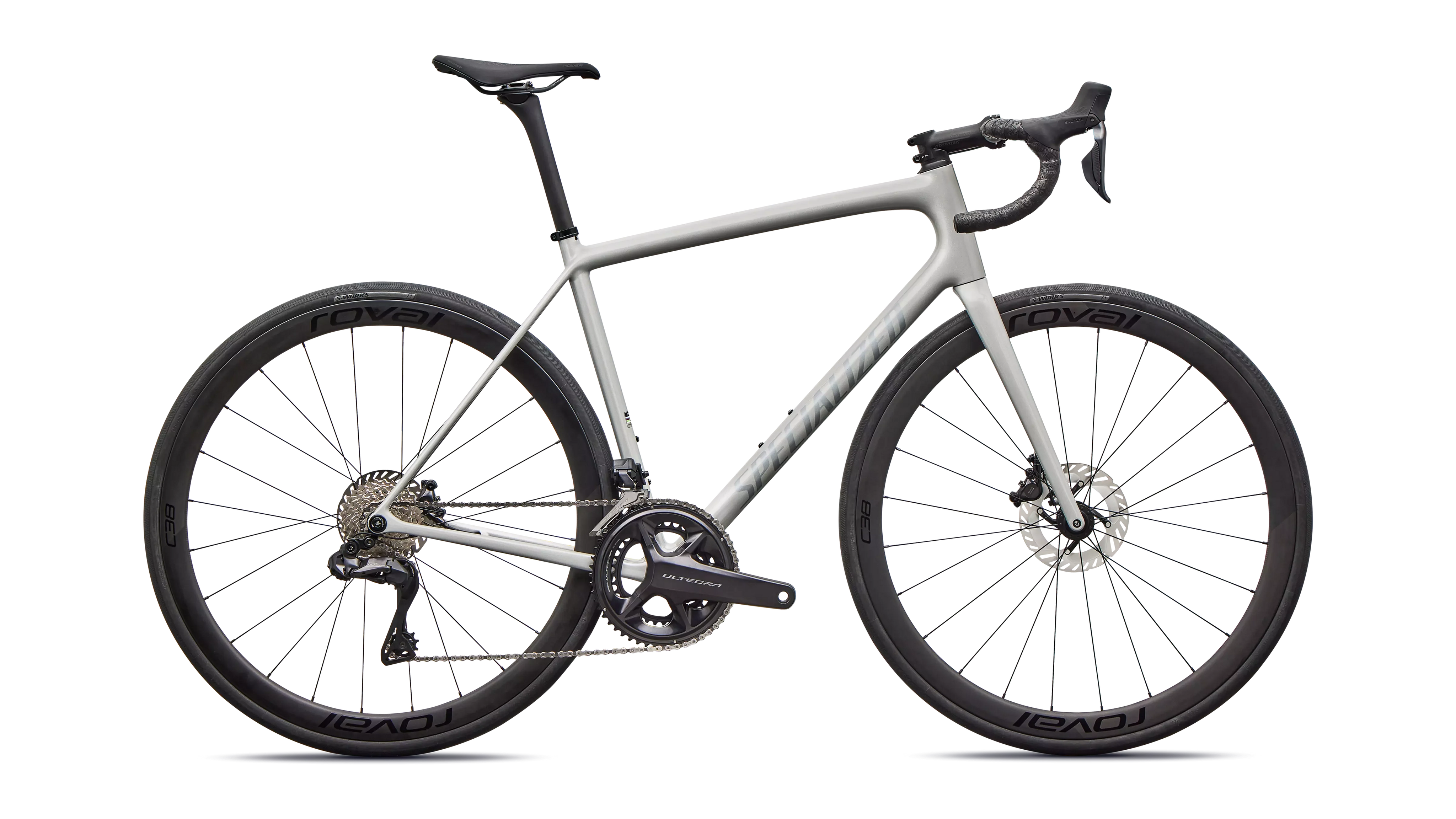 Specialized Aethos 2 Expert Di2 Gloss Dolomite Metallic / Blue Pearl Over Shadow Silver