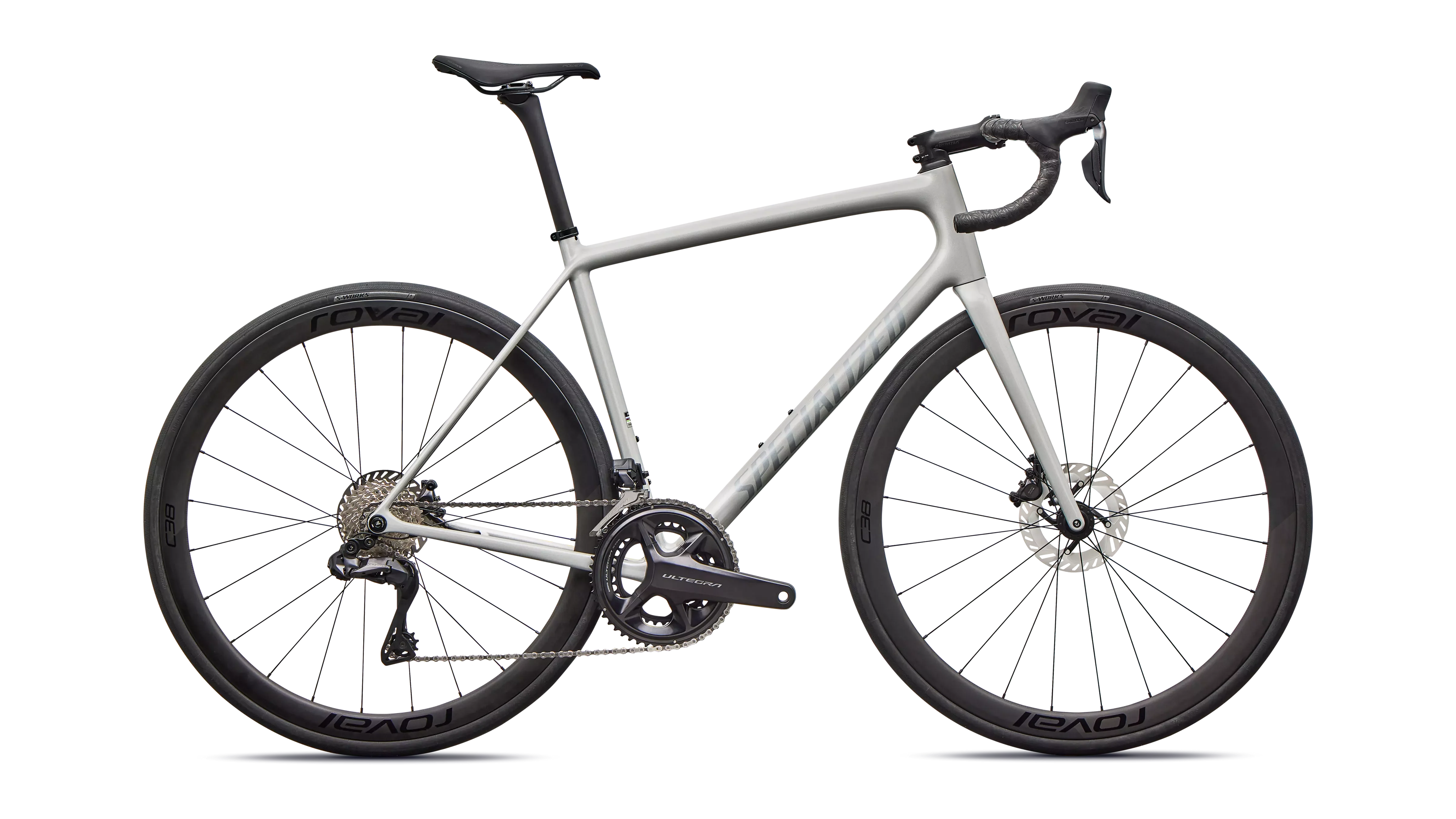 Specialized Aethos 2 Expert Di2 Gloss Dolomite Metallic / Blue Pearl Over Shadow Silver
