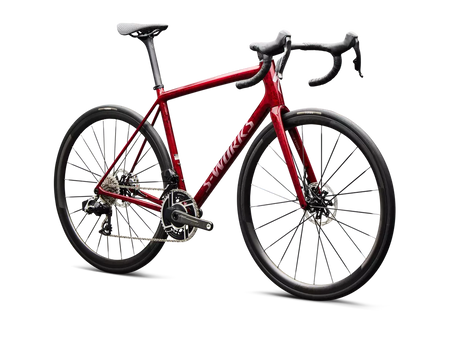 Specialized Aethos 2 SW AXS SNDSTNMET/REDTNT/SILPRL