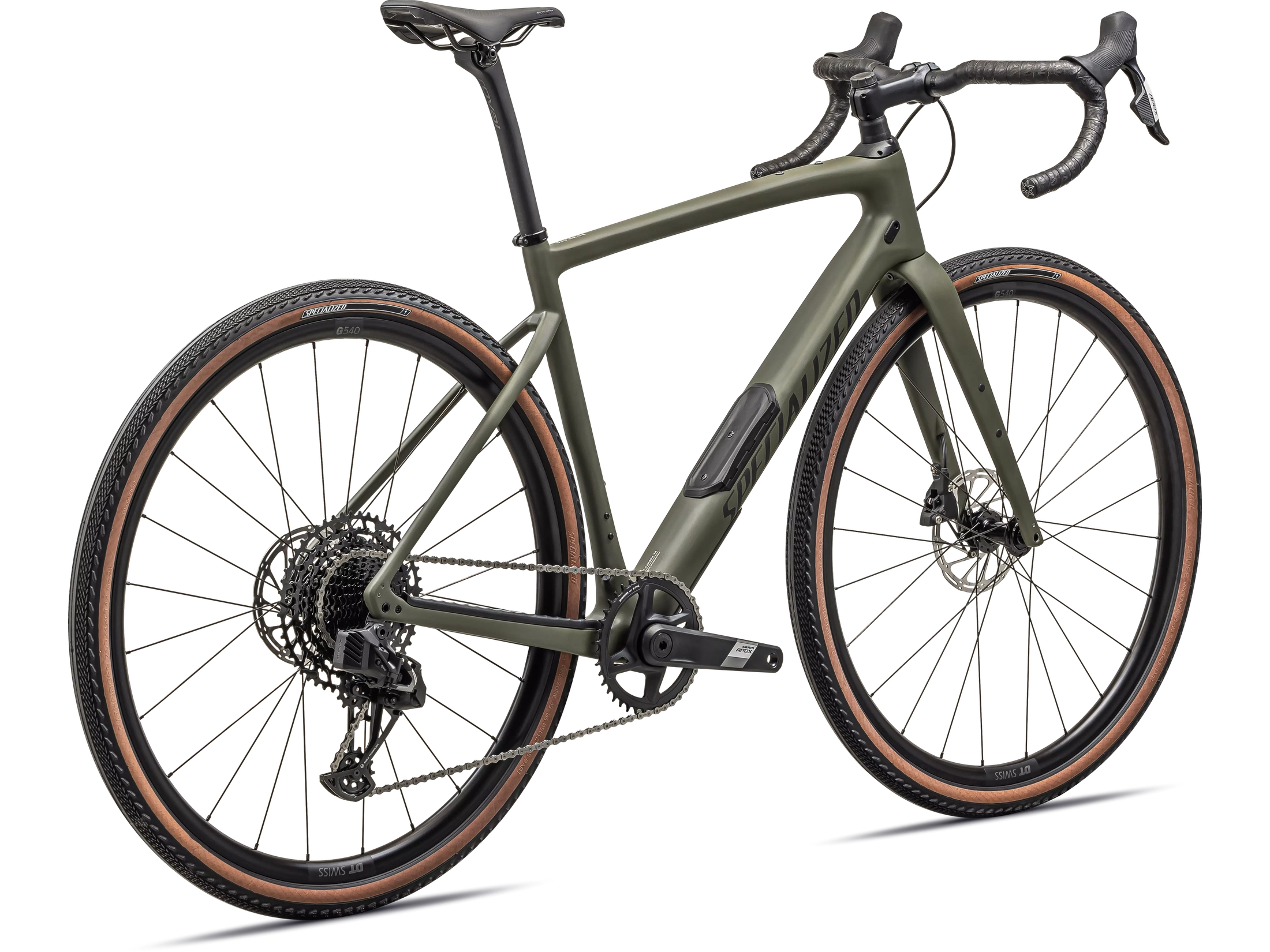 DIVERGE COMP CARBON OAKGRN/SMK 56