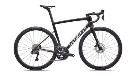 Specialized TARMAC SL8 EXPERT DI2 Gloss Obsidian Metallic / Super Red Pearl Over White