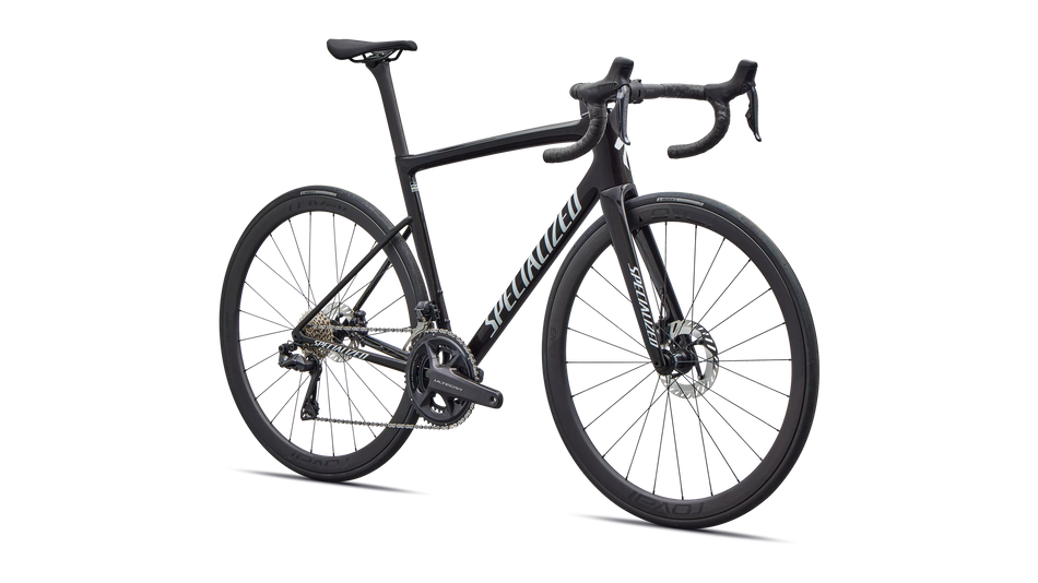 Specialized TARMAC SL8 EXPERT DI2 Gloss Obsidian Metallic / Super Red Pearl Over White