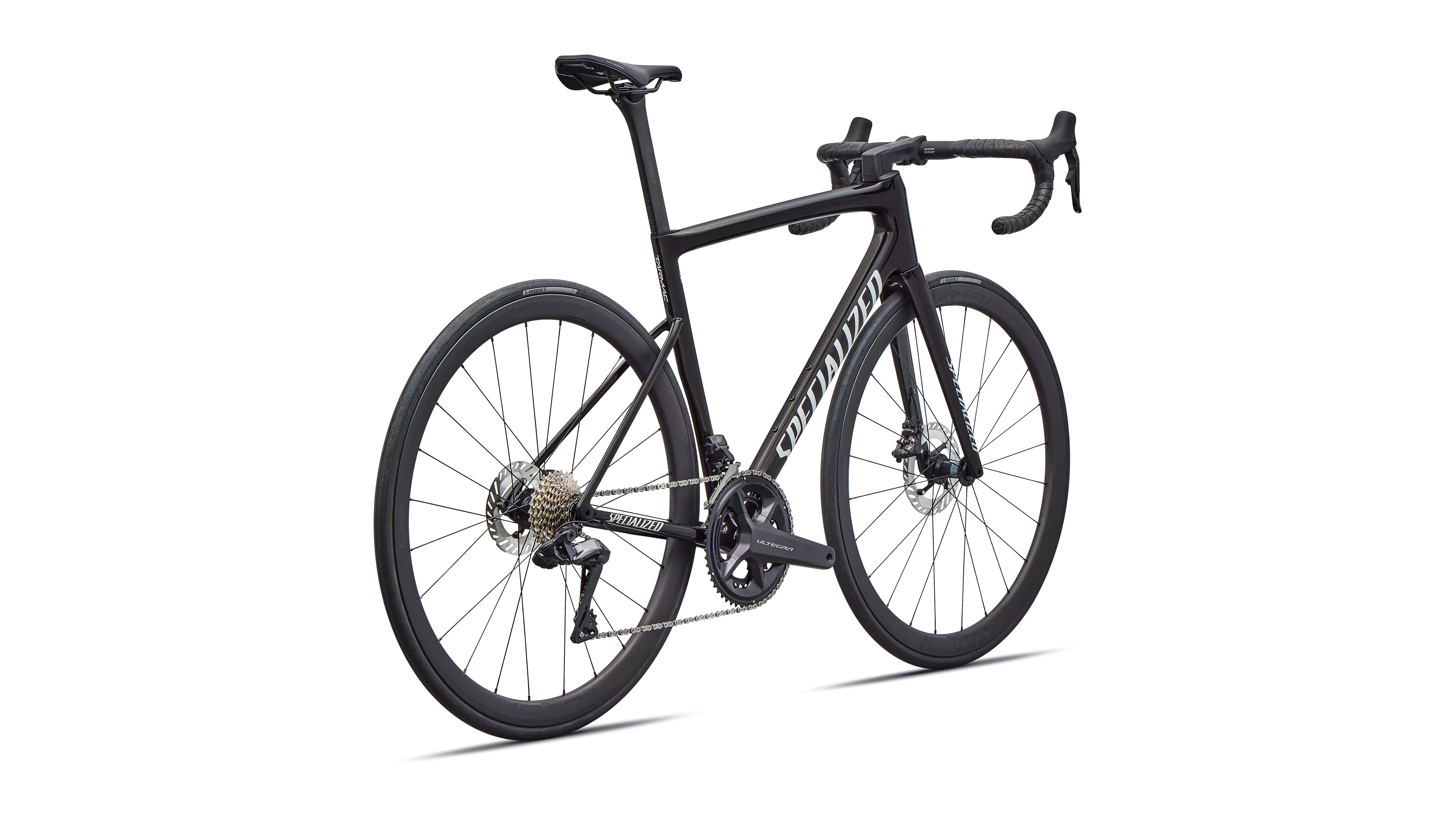 Specialized TARMAC SL8 EXPERT DI2 Gloss Obsidian Metallic / Super Red Pearl Over White